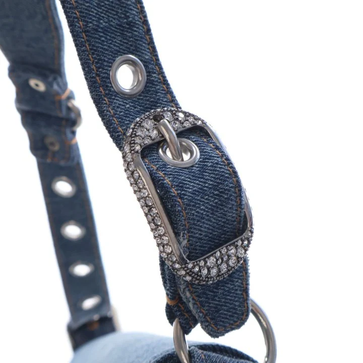 Balenciaga Small Denim Le Cagole Shoulder Bag - Image 12