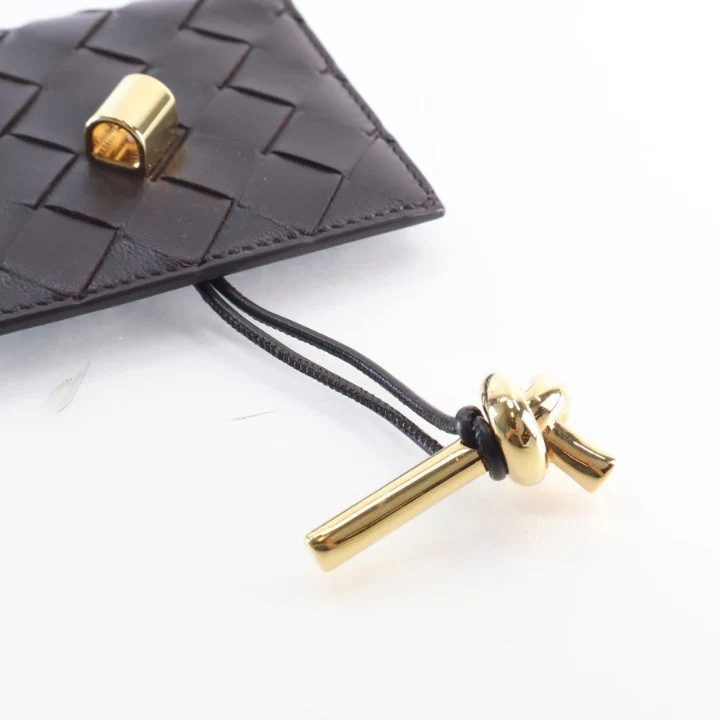Bottega Veneta Calfskin Intrecciato Andiamo Flap Card Case - Image 10