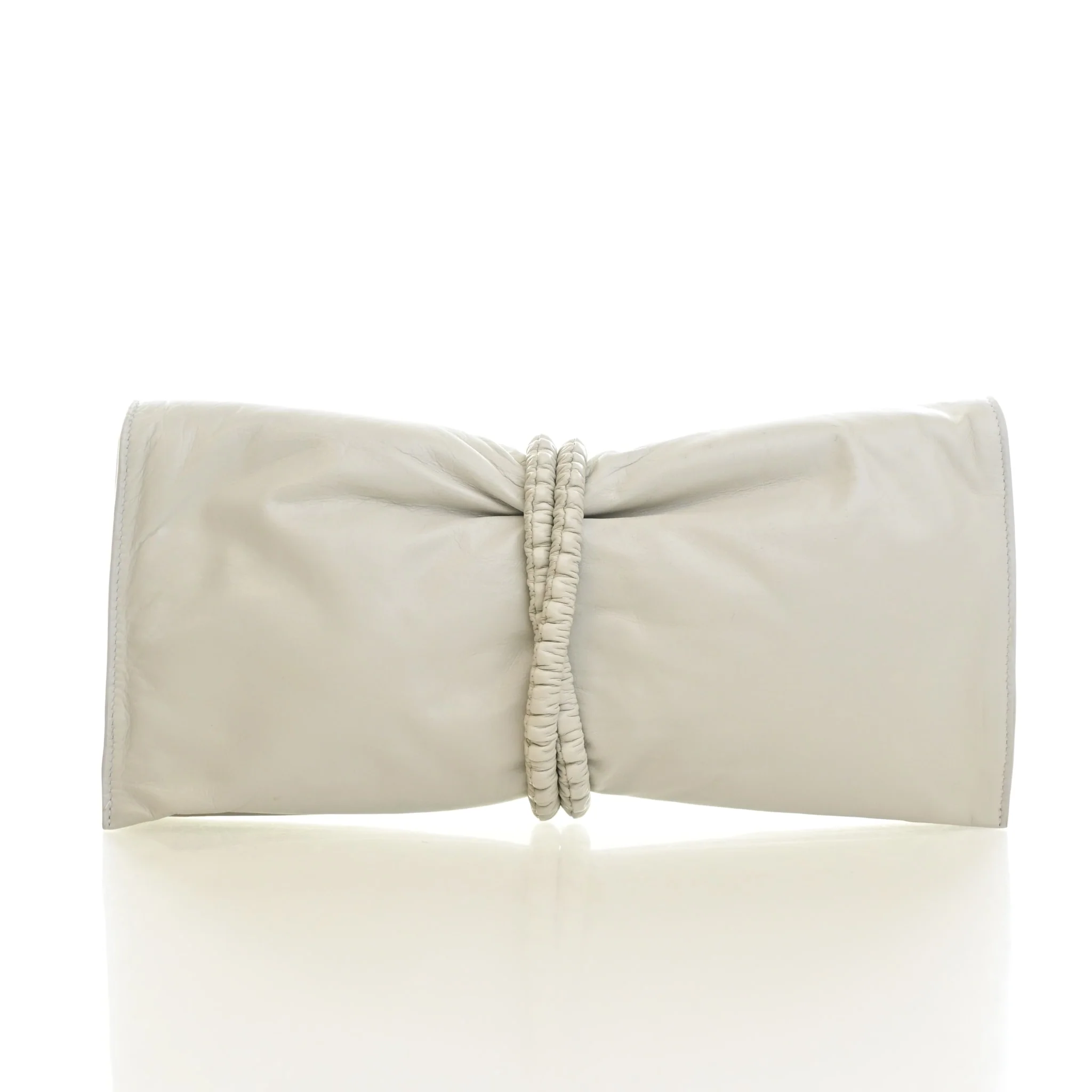 Bottega Veneta Calfskin Padded Bi-Fold Clutch