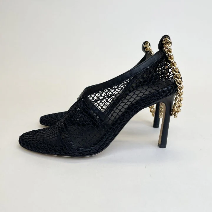 Bottega Veneta Mesh Pumps Sz 37.5 - Image 3