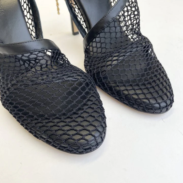 Bottega Veneta Mesh Pumps Sz 37.5 - Image 6