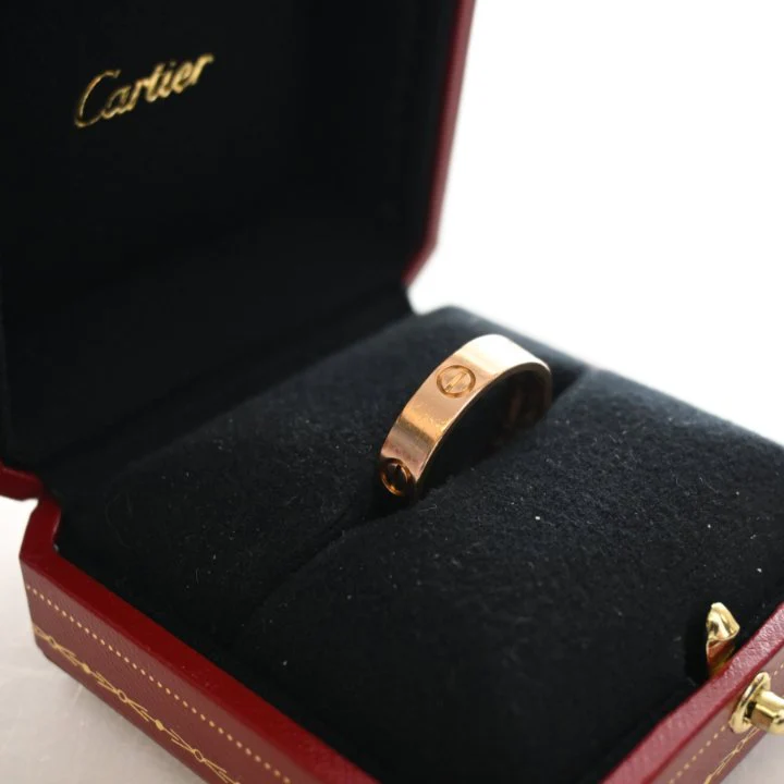 Cartier Classic Model Love Ring Sz 65 - Image 3