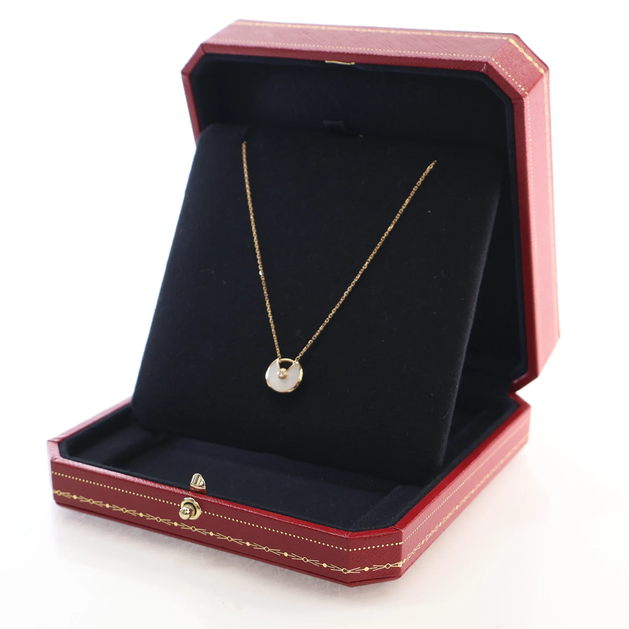 Cartier Mother of Pearl Amulette de Cartier Pendant Necklace - Image 6