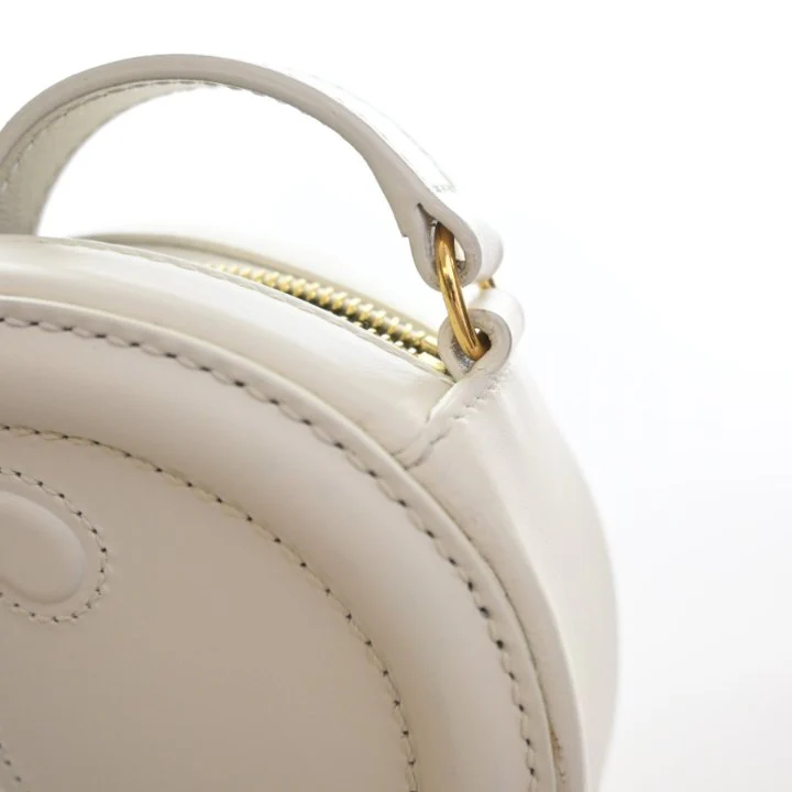 Celine Calfskin Triomphe Oval Cuir Bag - Image 16