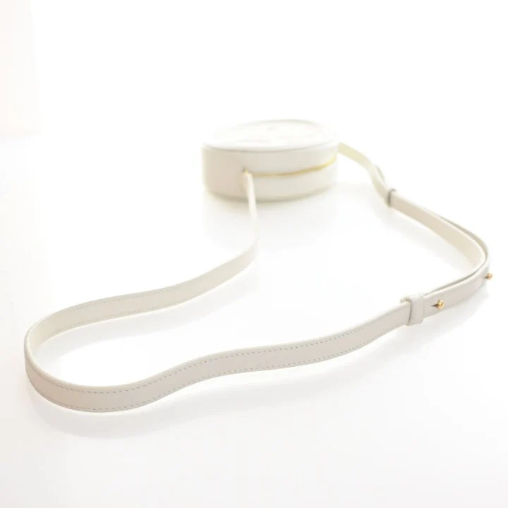 Celine Calfskin Triomphe Oval Cuir Bag - Image 9