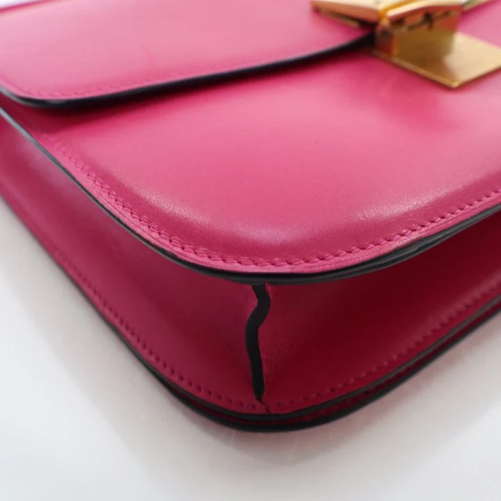 Celine Medium Smooth Calfskin Box Bag - Image 6