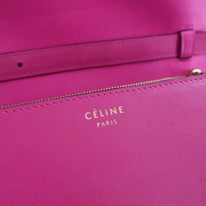 Celine Medium Smooth Calfskin Box Bag - Image 14