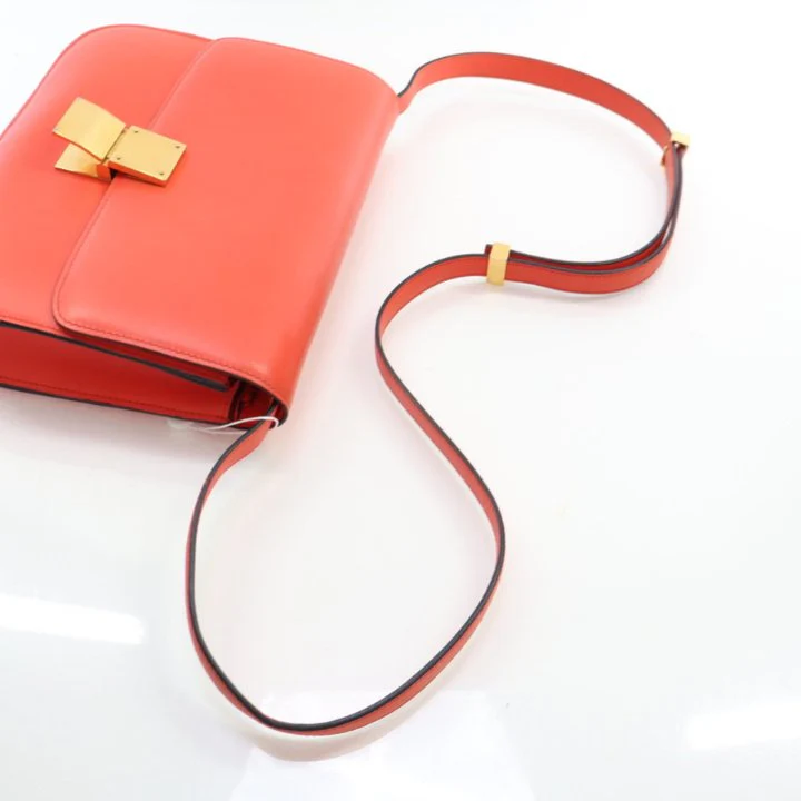 Celine Medium Smooth Calfskin Box Bag - Image 10
