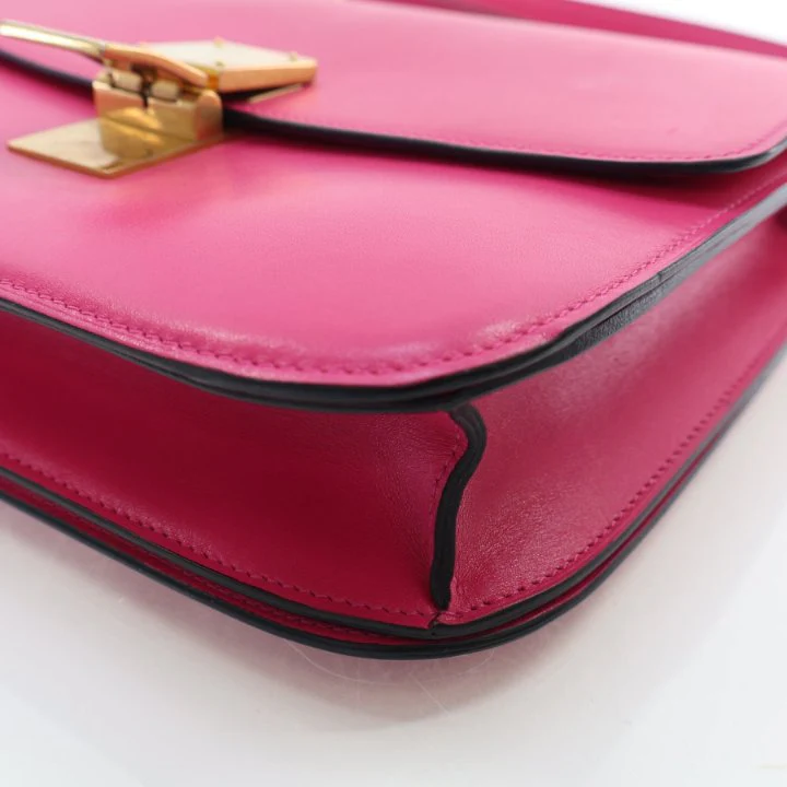 Celine Medium Smooth Calfskin Box Bag - Image 8