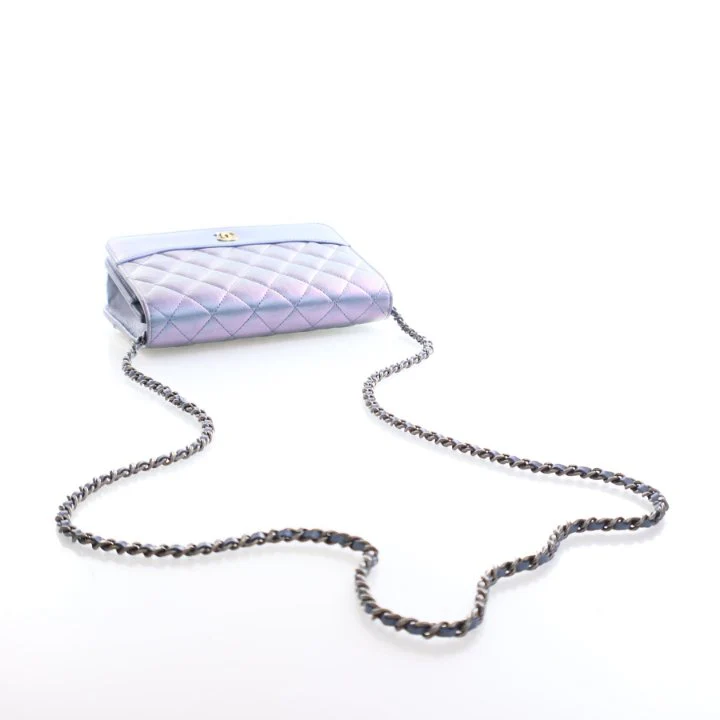 Chanel Calfskin Gabrielle Wallet On Chain (WOC) - Image 10