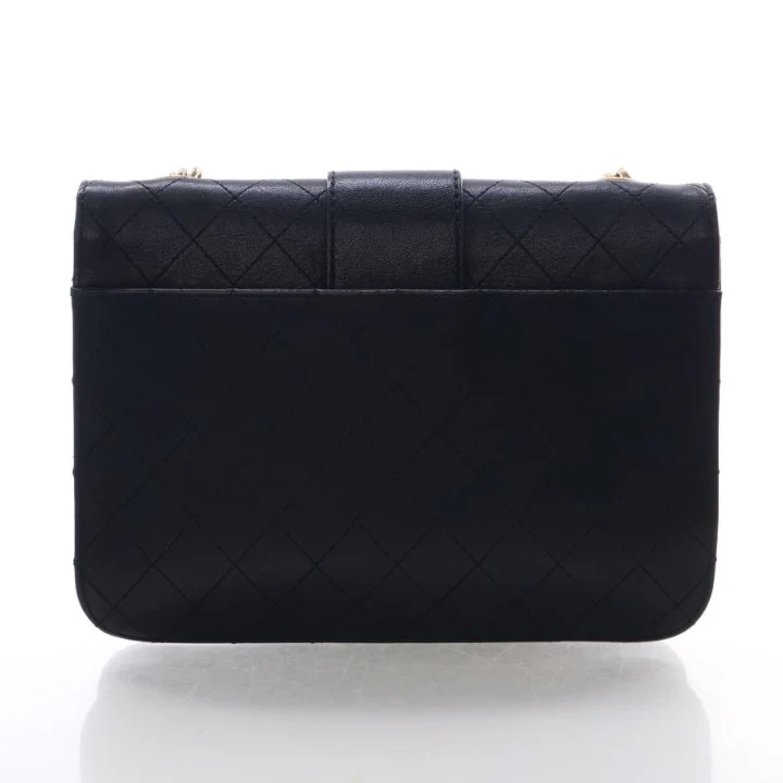 Chanel Calfskin Quilted Front Chain Flap Crossbody - Image 10