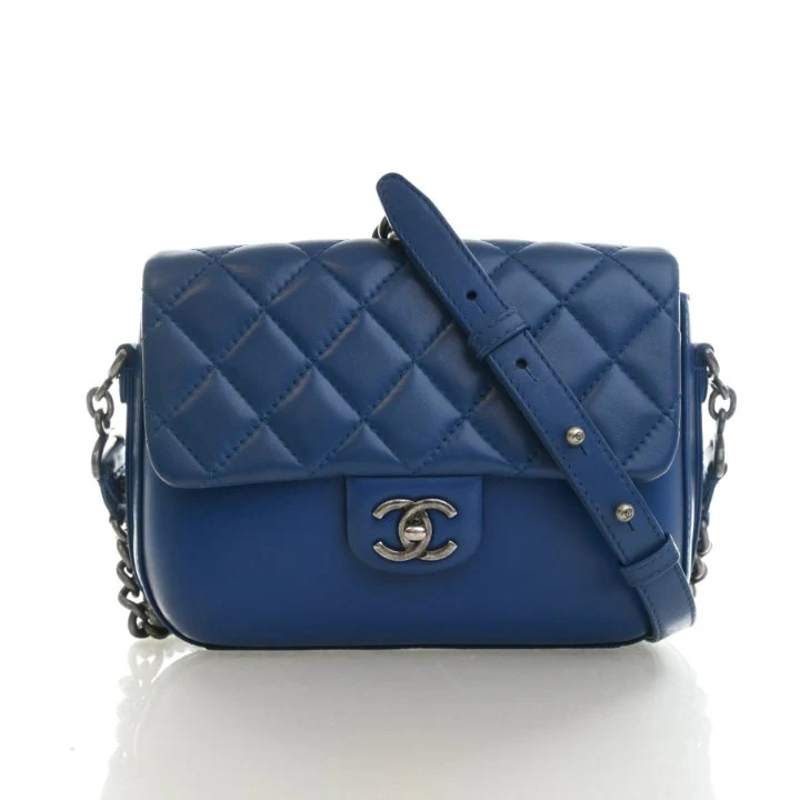 Chanel Calfskin Rock My Shoulder Flap Bag