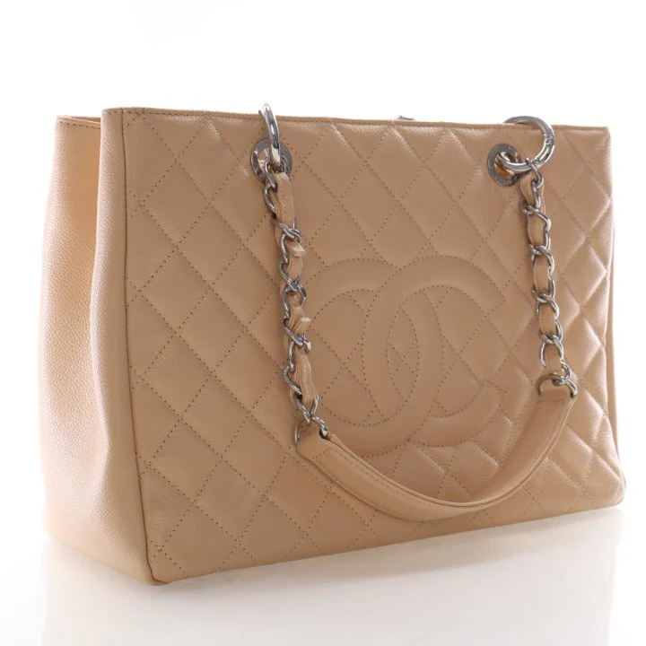Chanel Caviar Grand Shopping Tote - Image 2