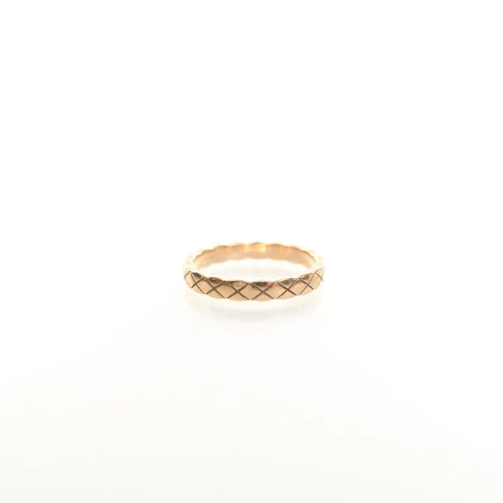 Chanel Coco Crush Slim Ring Sz 56 - Image 6