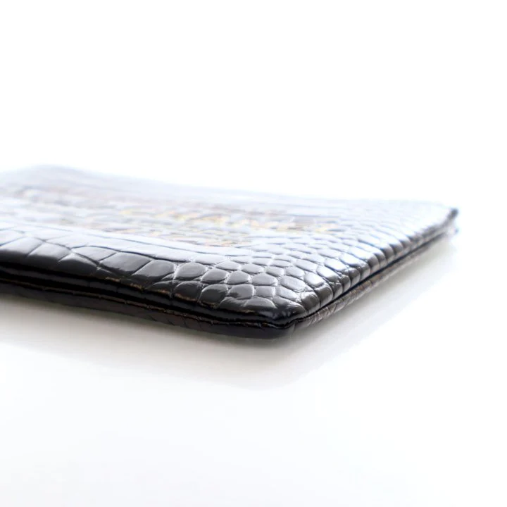 Chanel Crocodile Embossed Calfskin Gabrielle O-Case - Image 7