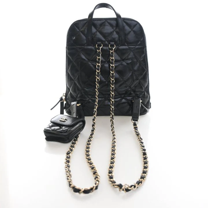 Chanel Crumpled Calfskin My Pocket Backpack - Image 10