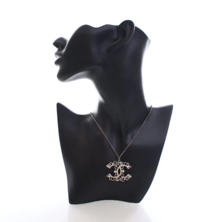 Chanel Crystal CC Necklace