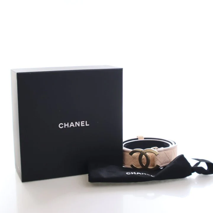 Chanel Denim CC Belt Sz 80/32 - Image 12