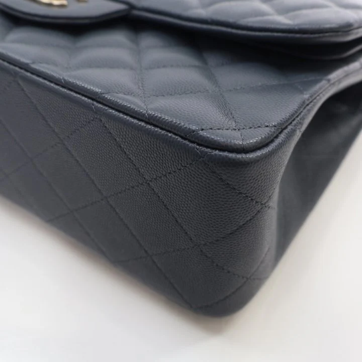 Chanel Jumbo Caviar Classic Double Flap Bag - Image 8