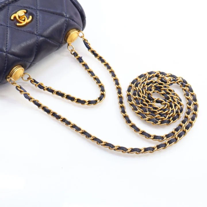 Chanel Lambskin Mini Button On You CC Flap - Image 10