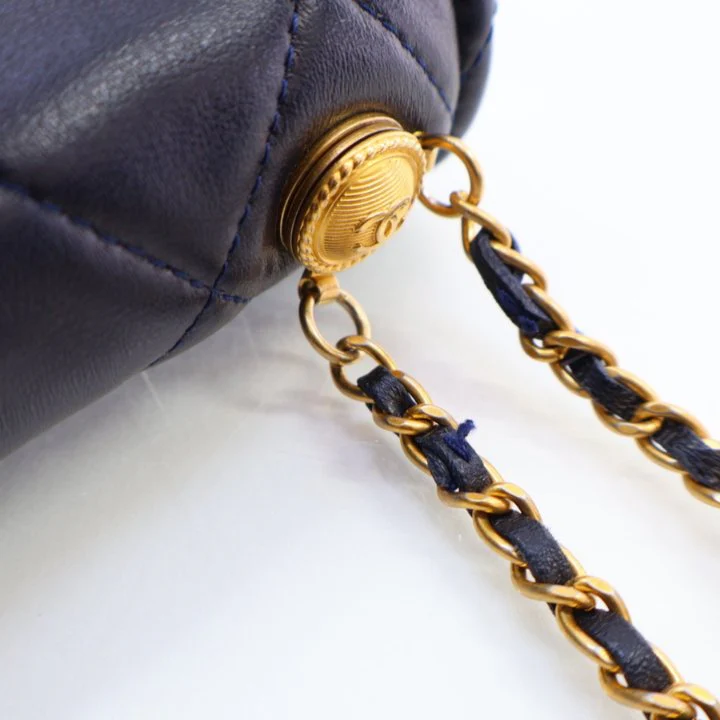 Chanel Lambskin Mini Button On You CC Flap - Image 15