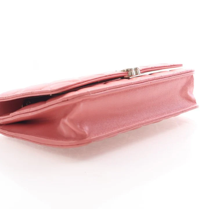 Chanel Lambskin Top Handle Wallet On Chain (WOC) - Image 6