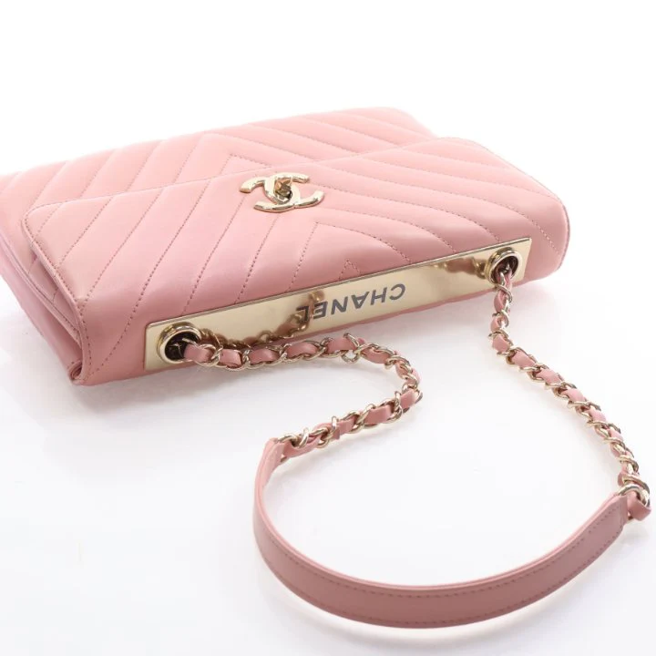Chanel Lambskin Trendy CC Flap Bag - Image 11