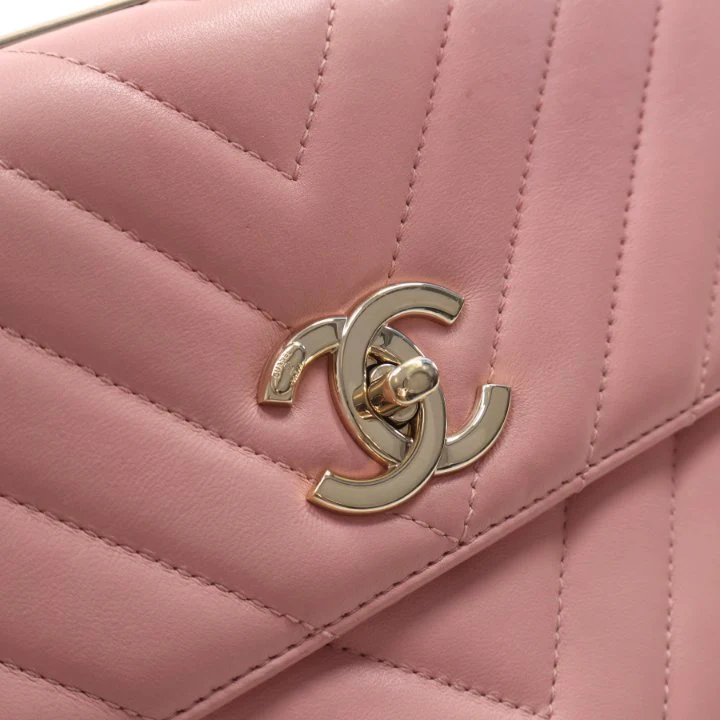 Chanel Lambskin Trendy CC Flap Bag - Image 5