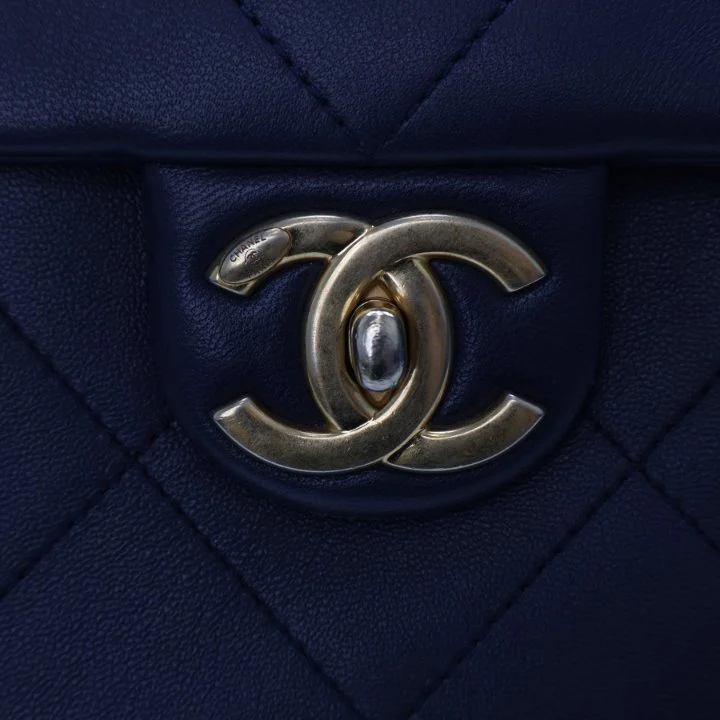 Chanel Large Calfskin A Real Catch Flap Bag - Image 4