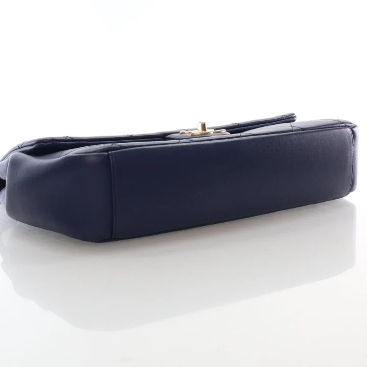 Chanel Large Calfskin A Real Catch Flap Bag - Image 5