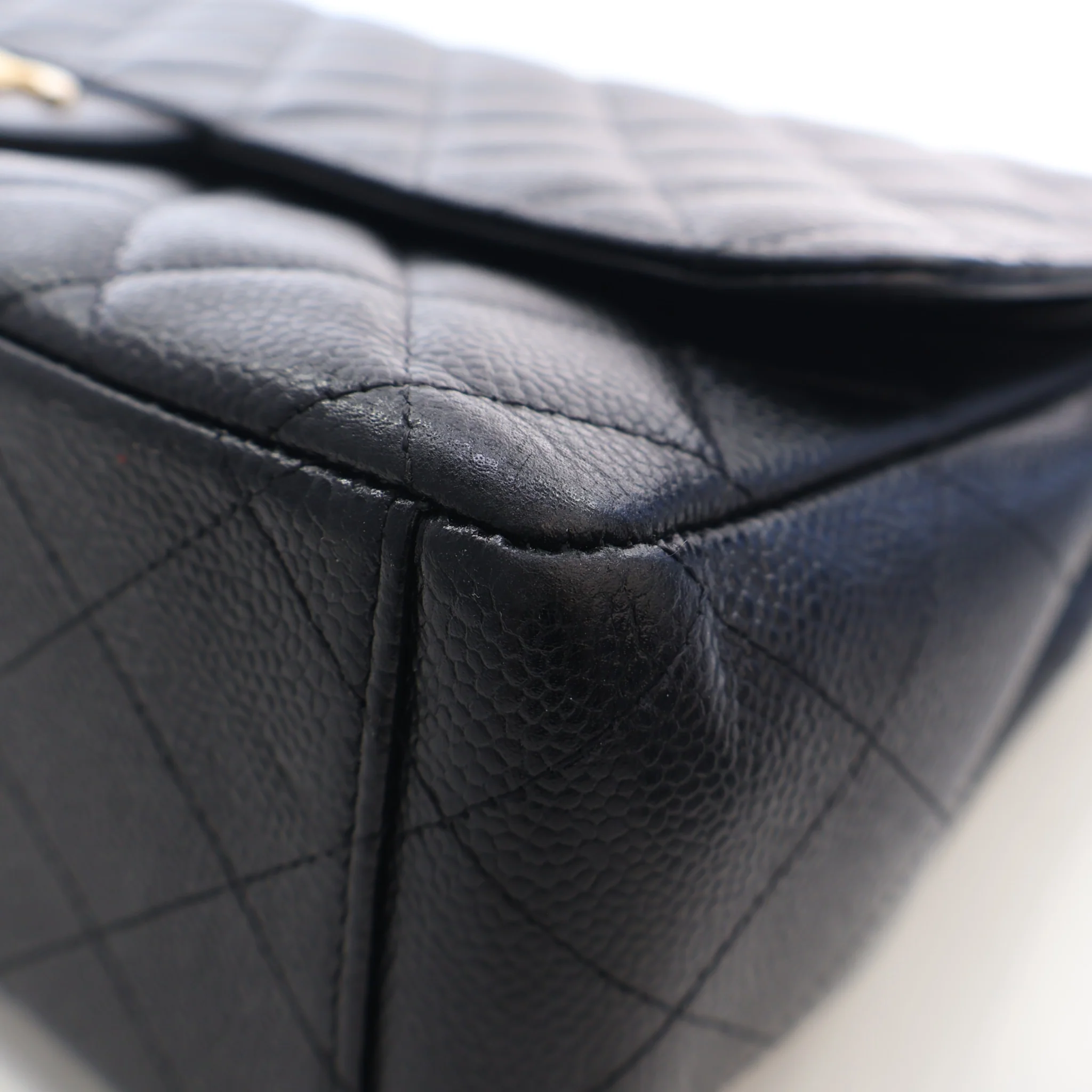 Chanel Maxi Caviar Classic Double Flap Bag - Image 8