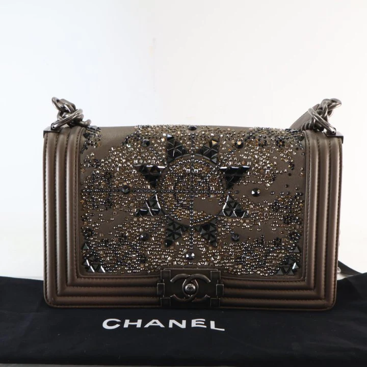 Chanel Medium Calfskin Galaxy Boy Flap Bag - Image 16