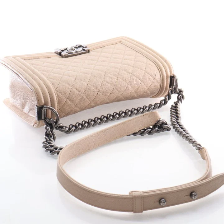 Chanel Medium Caviar Boy Bag - Image 10
