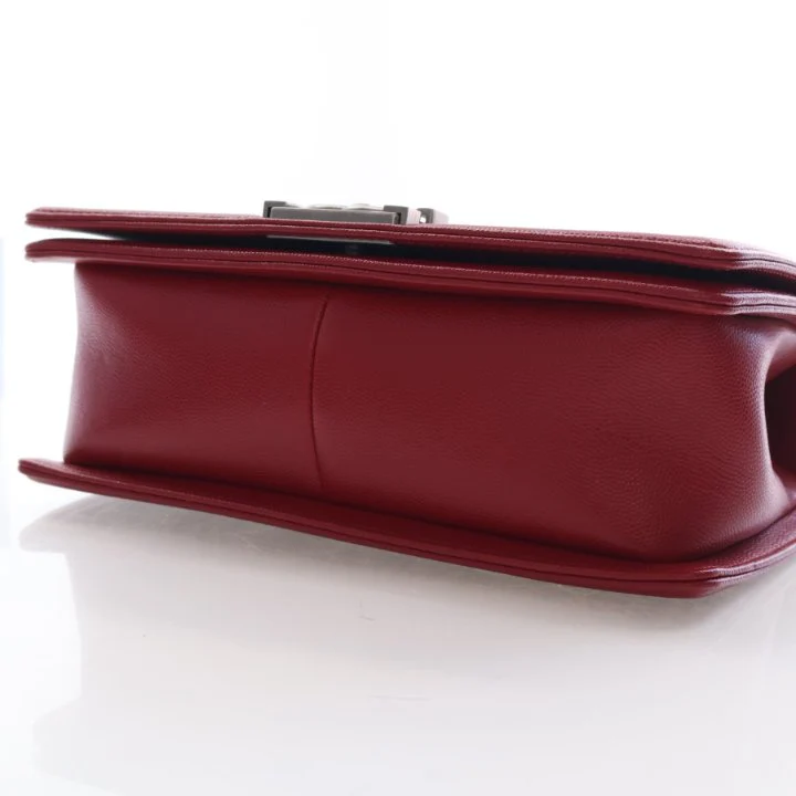 Chanel Medium Caviar Boy Flap Bag - Image 8