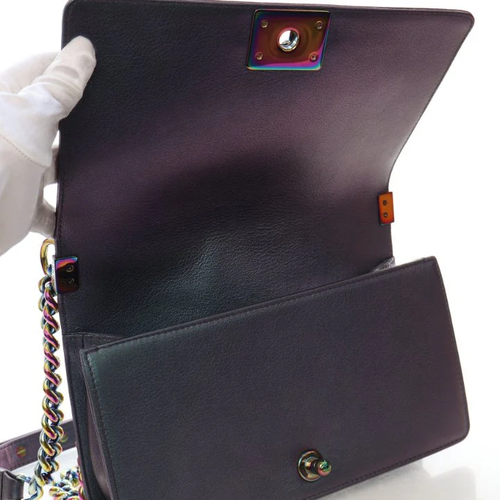 Chanel Medium Goatskin Boy Bag - Image 14
