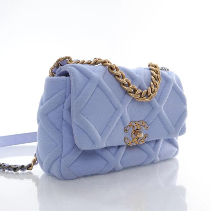 Chanel Medium Jersey 19 Flap Bag - Image 2