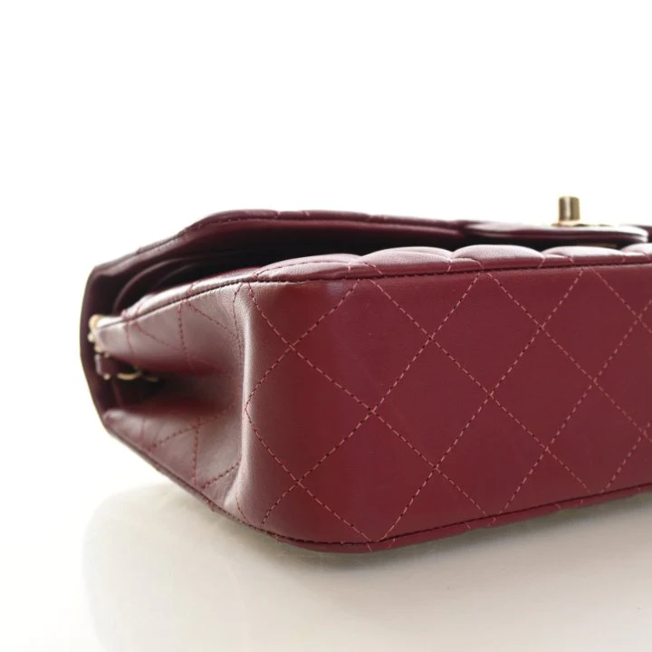 Chanel Medium Lambskin Classic Double Flap Bag - Image 6