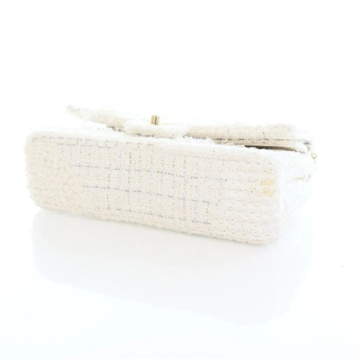 Chanel Medium Tweed Double Classic Flap Bag - Image 7