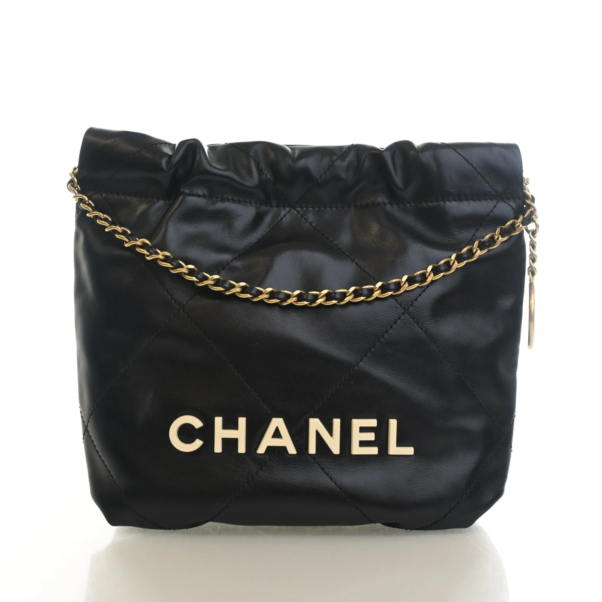 Chanel Mini Calfskin 22 Hobo