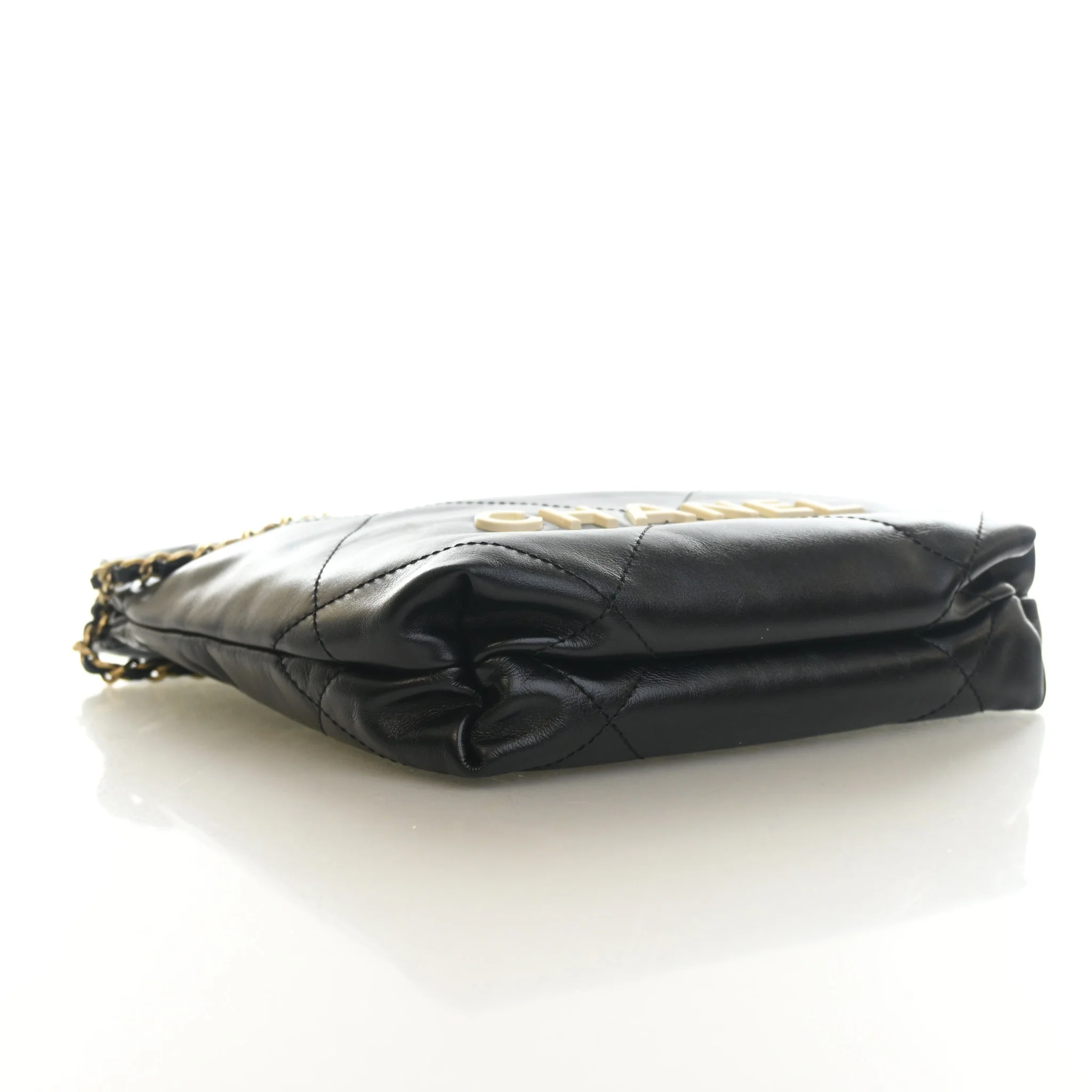 Chanel Mini Calfskin 22 Hobo - Image 5