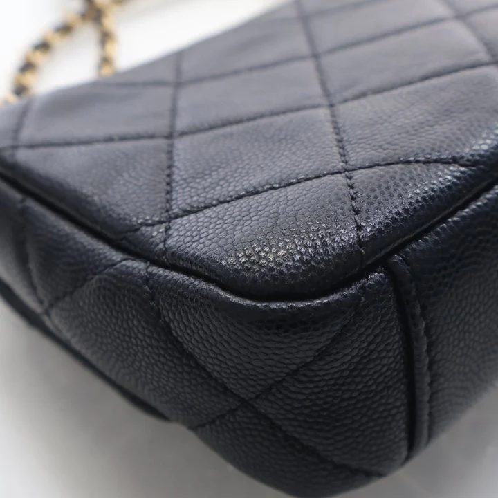 Chanel Mini Caviar Square Flap Bag - Image 11