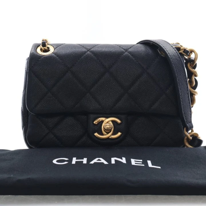 Chanel Mini Caviar Square Flap Bag - Image 14
