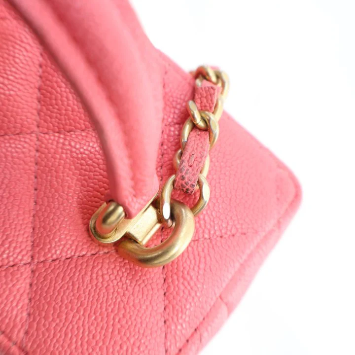 Chanel Mini Caviar Top Handle Vanity - Image 18