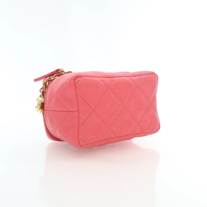 Chanel Mini Caviar Top Handle Vanity - Image 5
