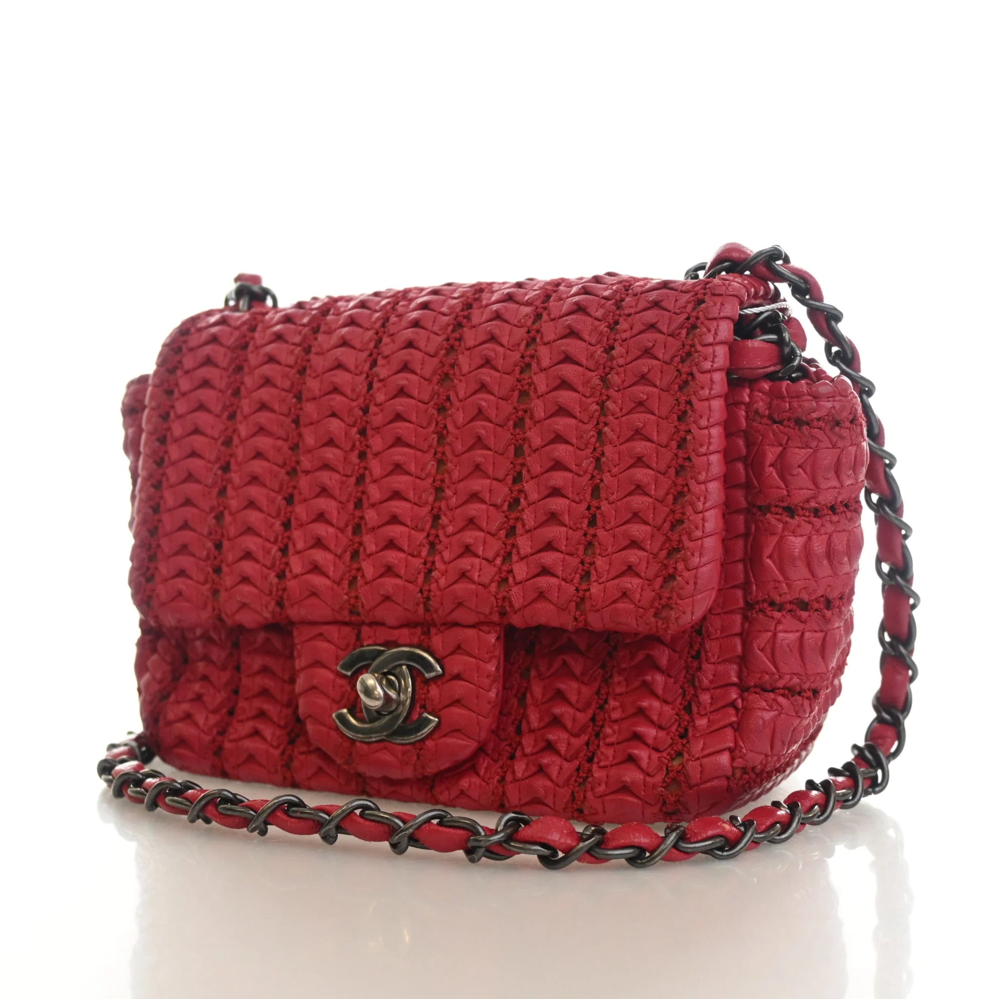 Chanel Mini Crochet Paris-Seoul Square Flap Bag - Image 3