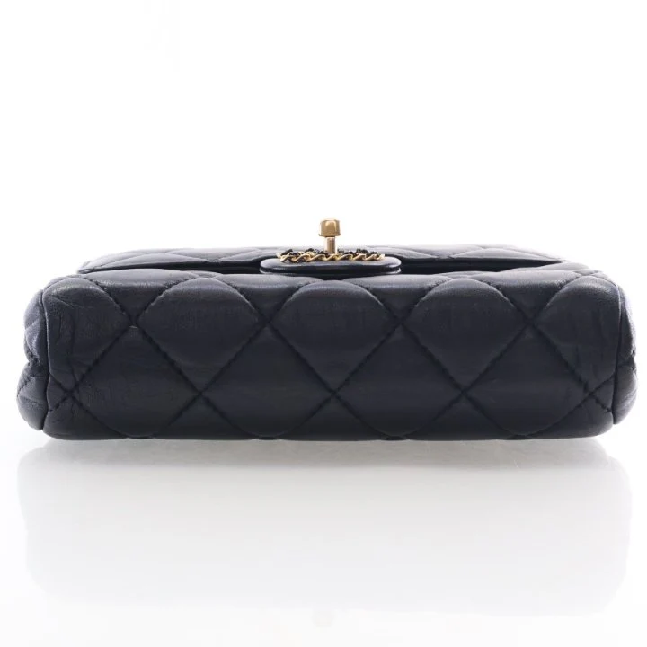 Chanel Mini Lambskin CC Flap Bag - Image 5