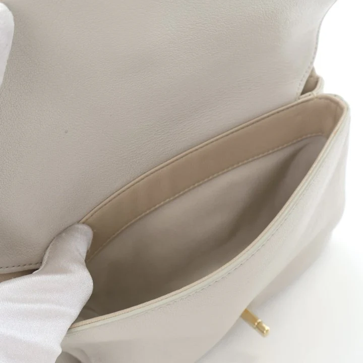 Chanel Mini Lambskin Chevron Double Waist Bag - Image 15