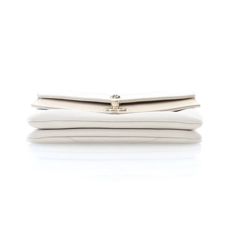 Chanel Mini Lambskin Chevron Double Waist Bag - Image 9