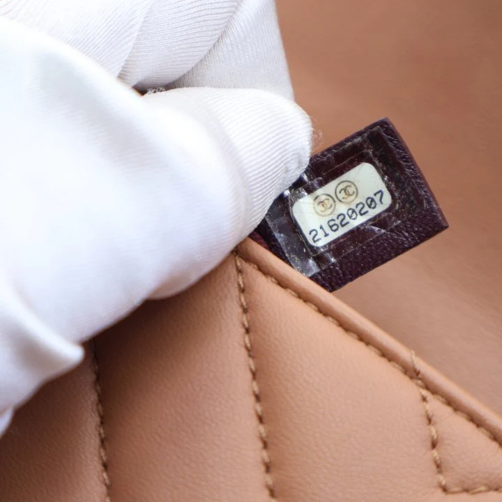 Chanel Mini Lambskin Chevron Pyramid CC Flap Bag - Image 14