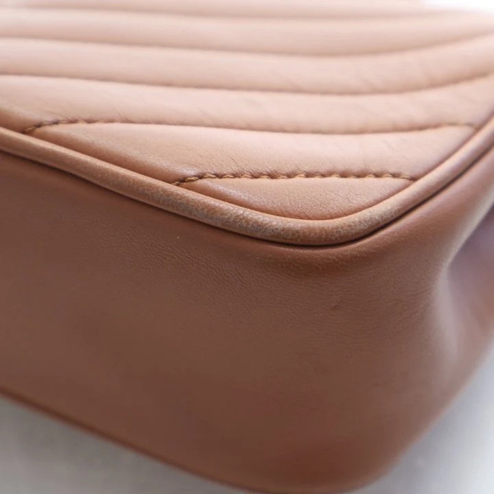 Chanel Mini Lambskin Chevron Pyramid CC Flap Bag - Image 16